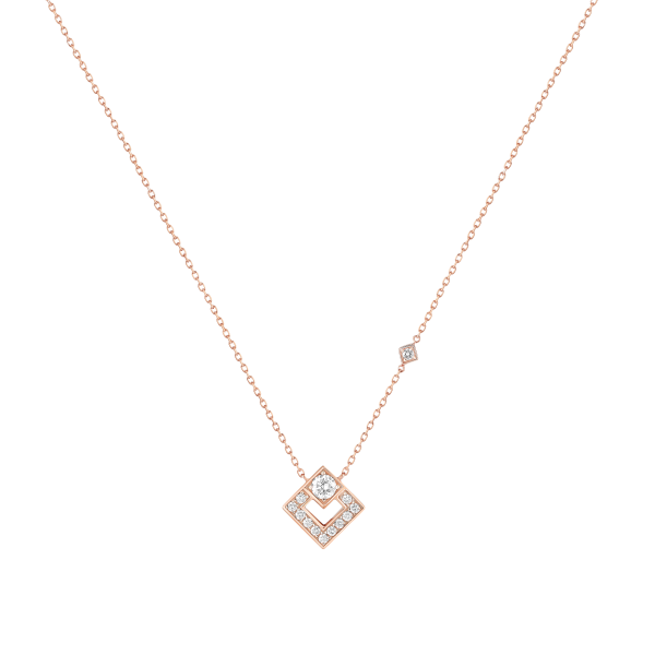 Eclat Pendant  Pink gold 10mm