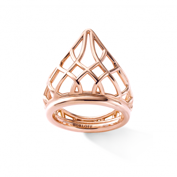 Let Me Out Ring Pink gold -