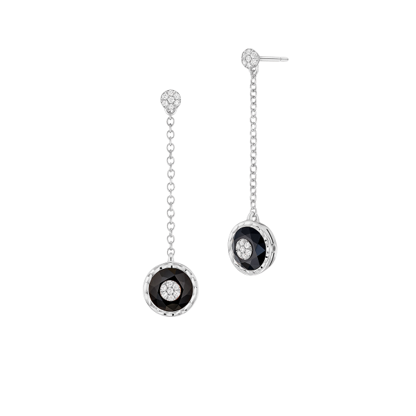 Saint-Petersbourg Earrings White gold 9mm