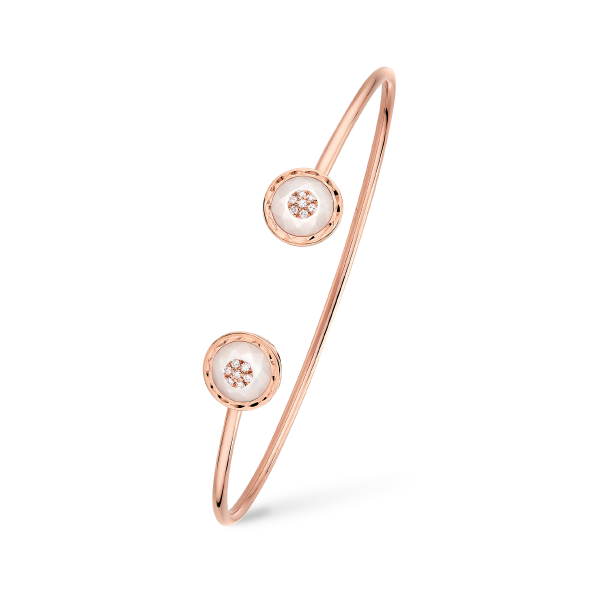 Saint-Petersbourg Bracelet Pink gold 9mm