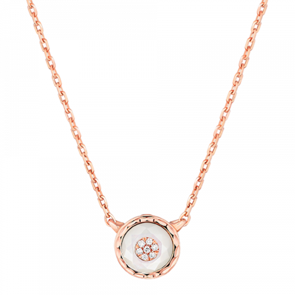 Saint-Petersbourg Pendant  Pink gold 9mm