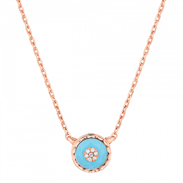 Saint-Petersbourg Pendant  Pink gold 9mm