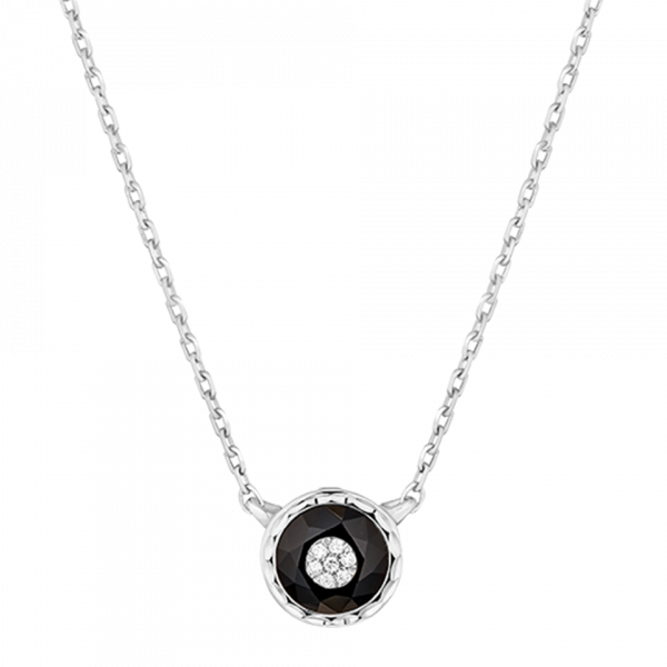 Saint-Petersbourg Pendant  White gold 9mm