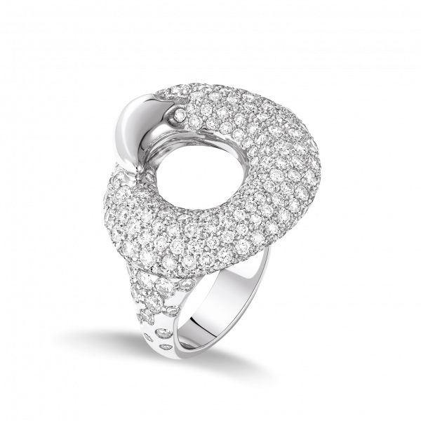 Volte Face Ring White gold